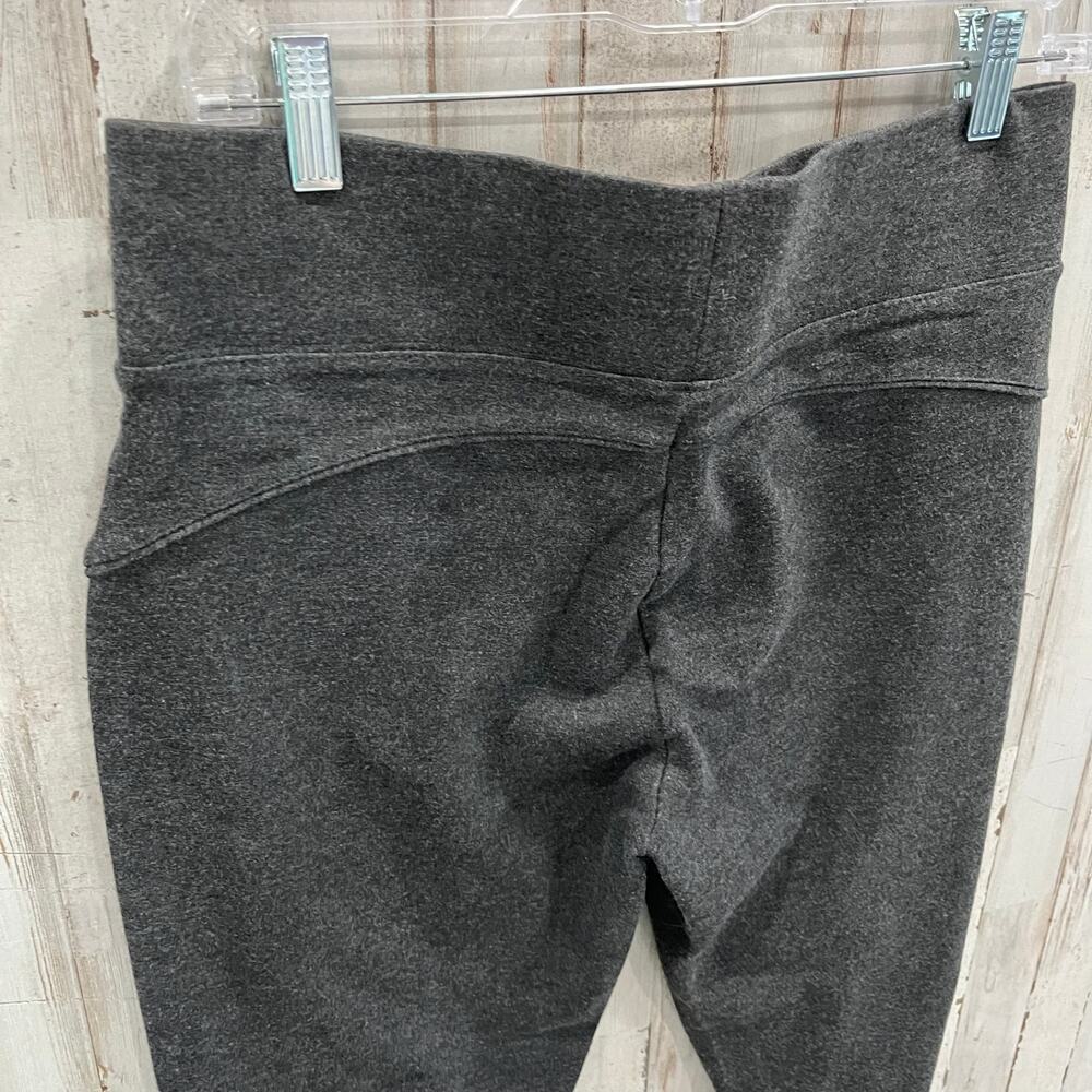 Seven7 Gray Pull On Cropped Leggings Stretch Waist Womens Size Large - Picture 5 of 10